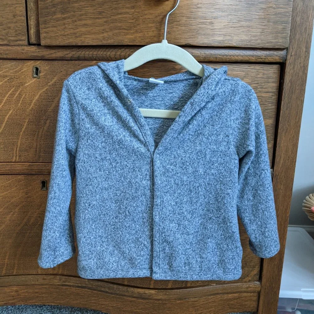 🌟 Gray Old Navy Hoode 18-24m